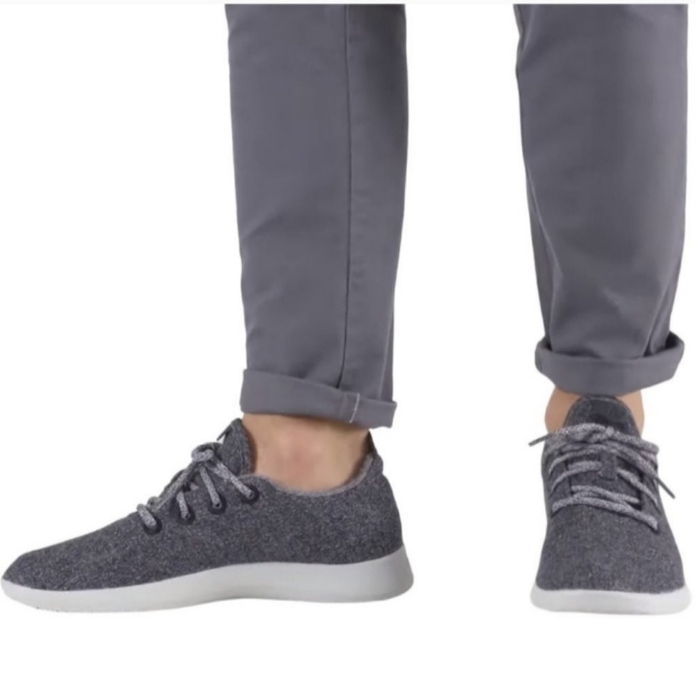 Allbirds Wool Runners Sneakers Gray Men’s Size 9 - Picture 10 of 10